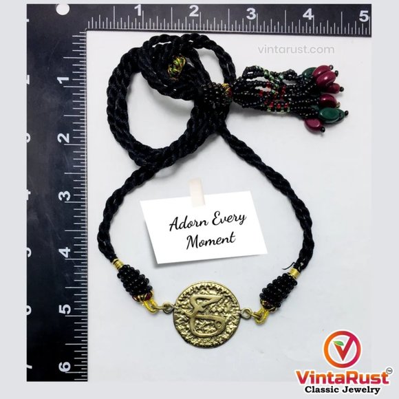 Afghan Tribal Golden Coin Choker With Earrings and Ring ,Coins Jewelry Set - Picture 7 of 9